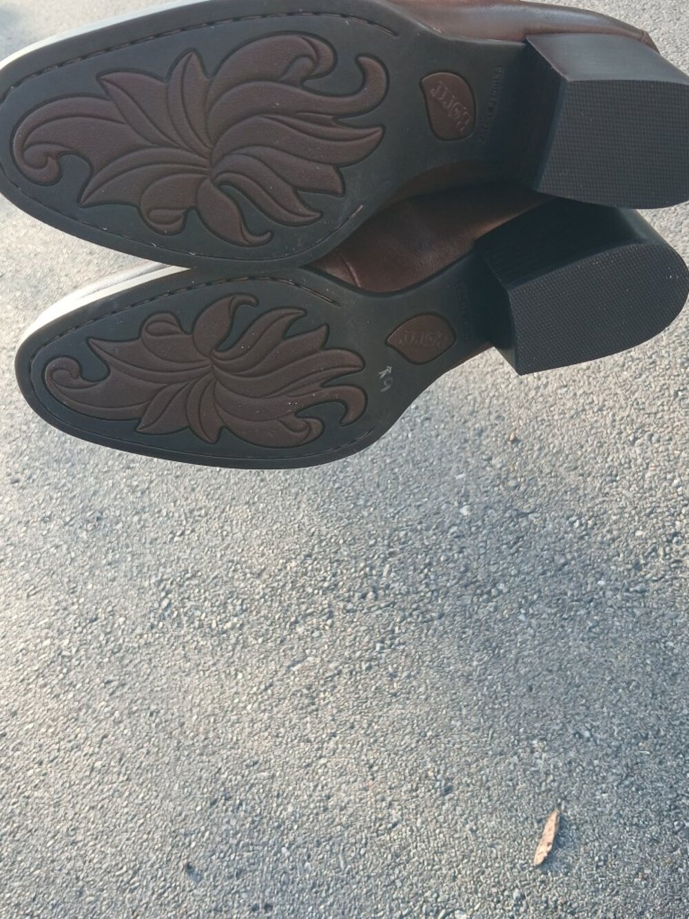 Born Women's Kasi Heeled Penny Loafers Leather Brown Size 11M - Picture 6 of 6